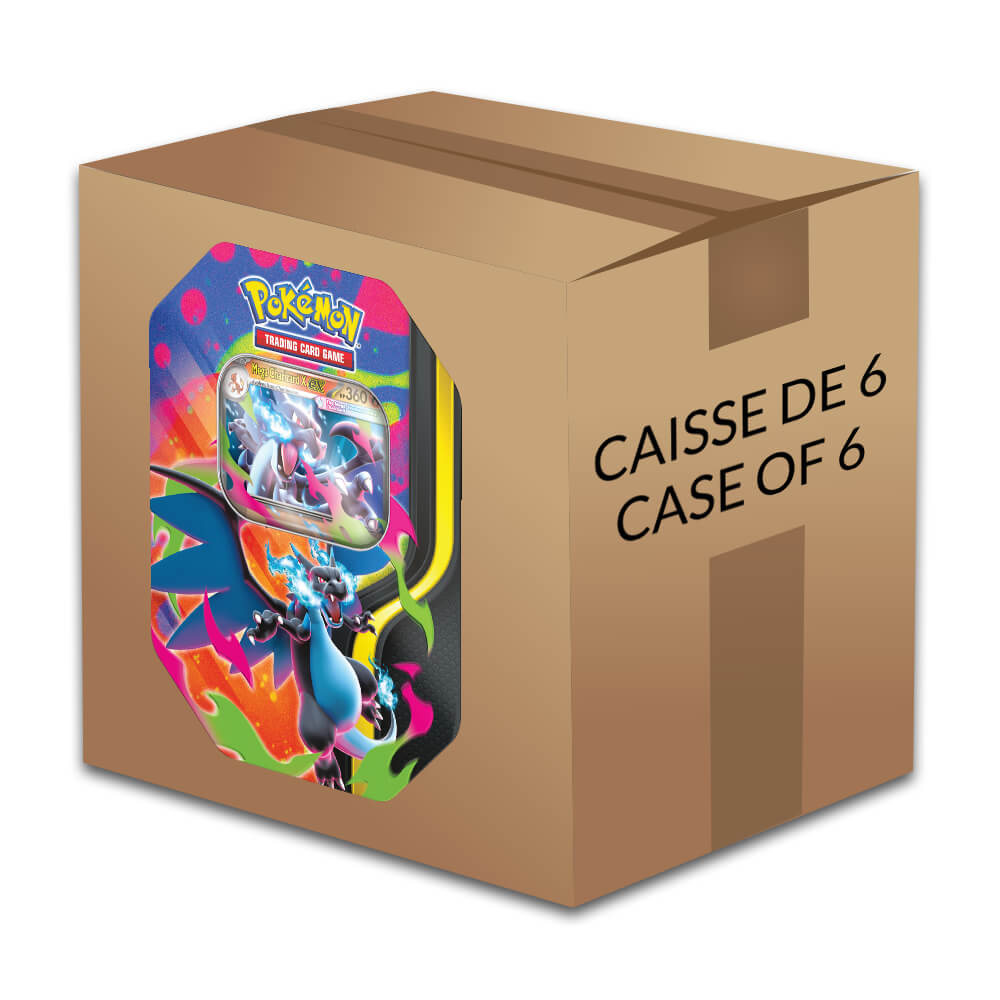 Pokémon Mega Charizard Tin Box
