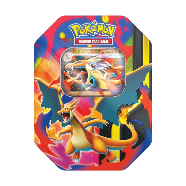 Pokémon Mega Charizard Tin Box