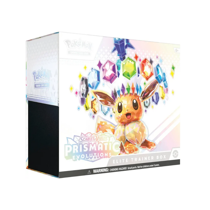 Pokémon Scarlet & Violet Prismatic Evolutions Elite Trainer Box