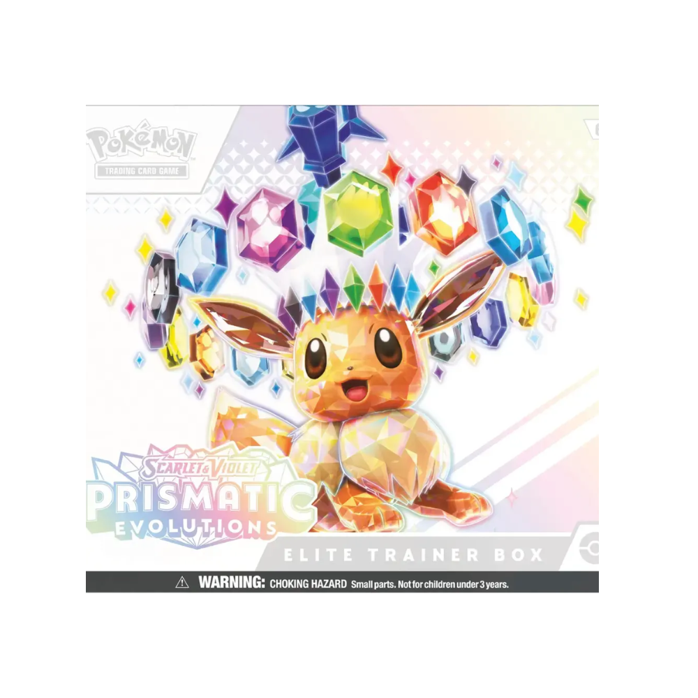 Pokémon Scarlet & Violet Prismatic Evolutions Elite Trainer Box