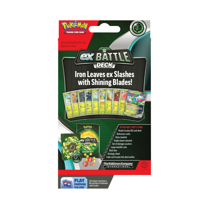 Pokémon Battle Decks Iron Leaves Ex