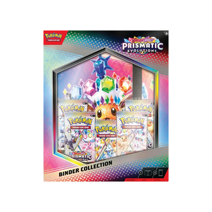 Pokémon Scarlet & Violet Prismatic Evolutions Binder Collection