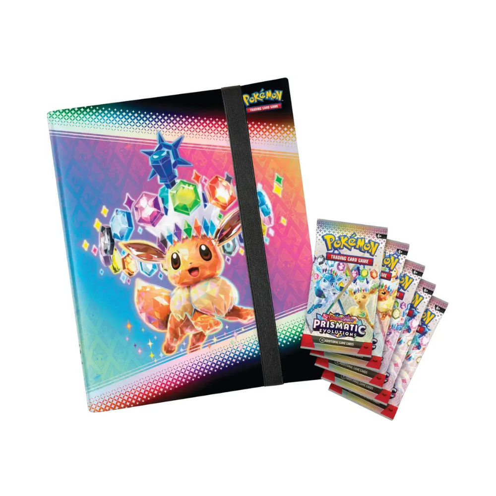 Pokémon Scarlet & Violet Prismatic Evolutions Binder Collection