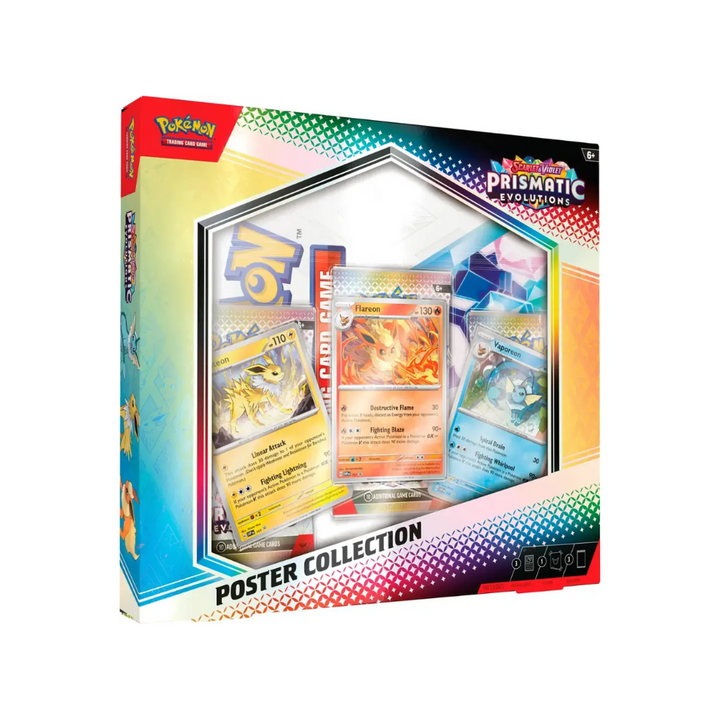 Pokémon Scarlet & Violet Prismatic Evolutions Poster Collection