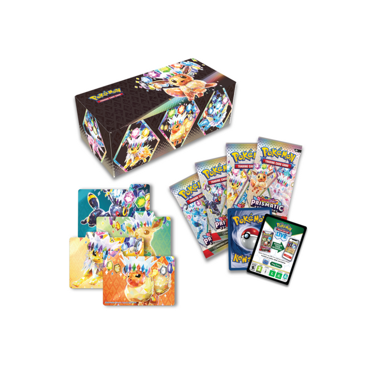 Pre-Order Pokémon Scarlet & Violet Prismatic Evolutions Surprise Box