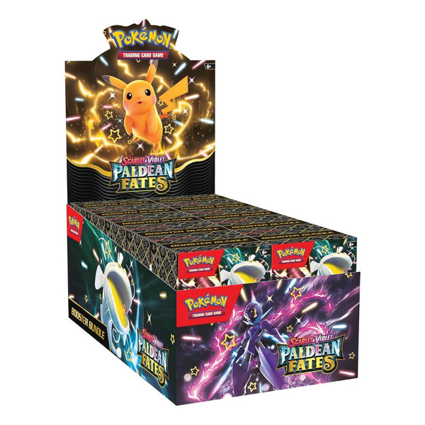 Pokémon Scarlet & Violet Paldean Fates Booster Bundle Display