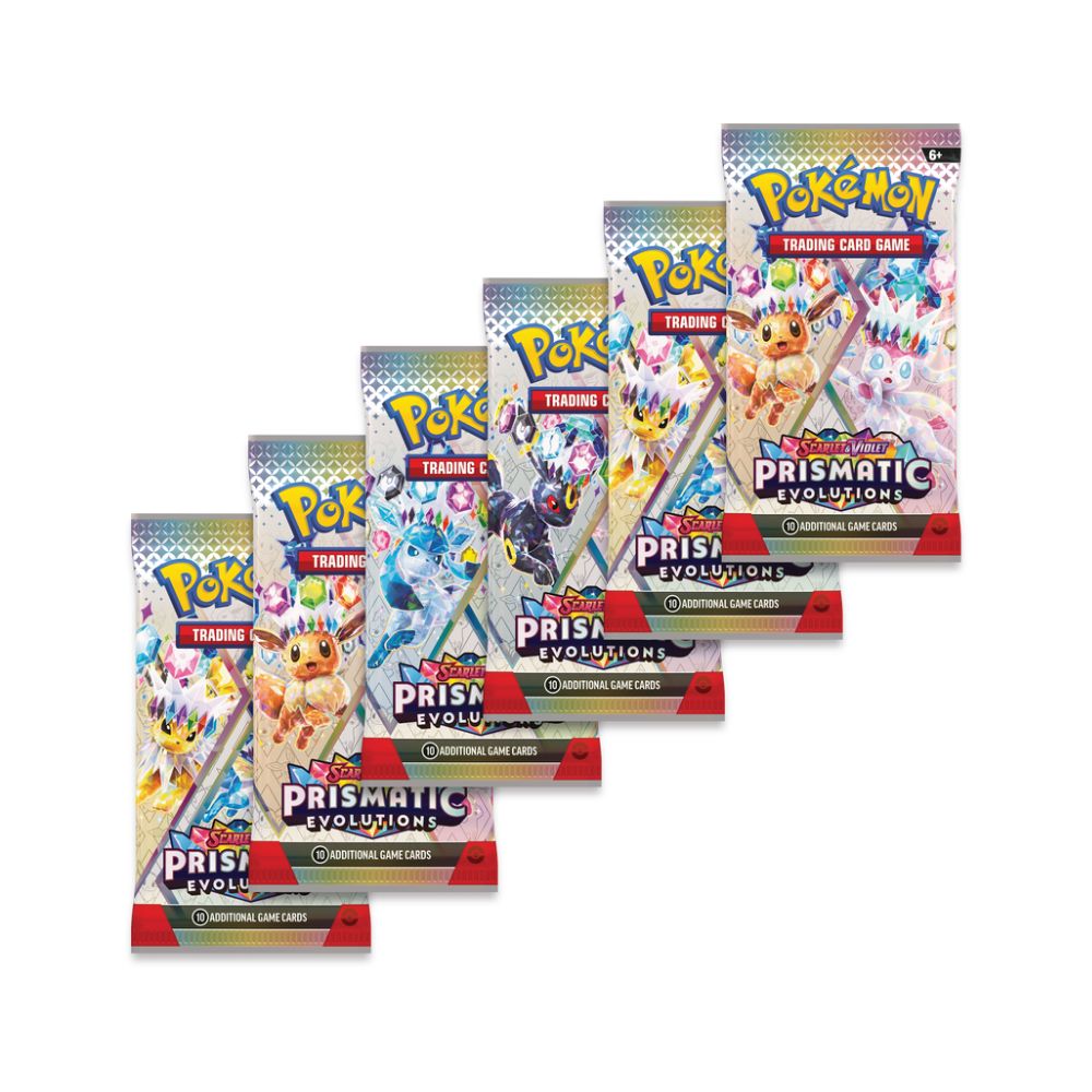 Pokémon Scarlet & Violet Prismatic Evolutions Booster Bundle