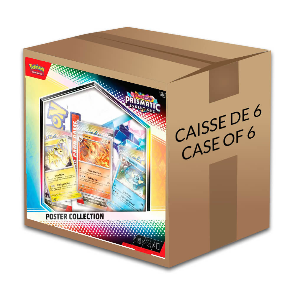 Pokémon - Scarlet & Violet Prismatic Evolutions - Poster Collection