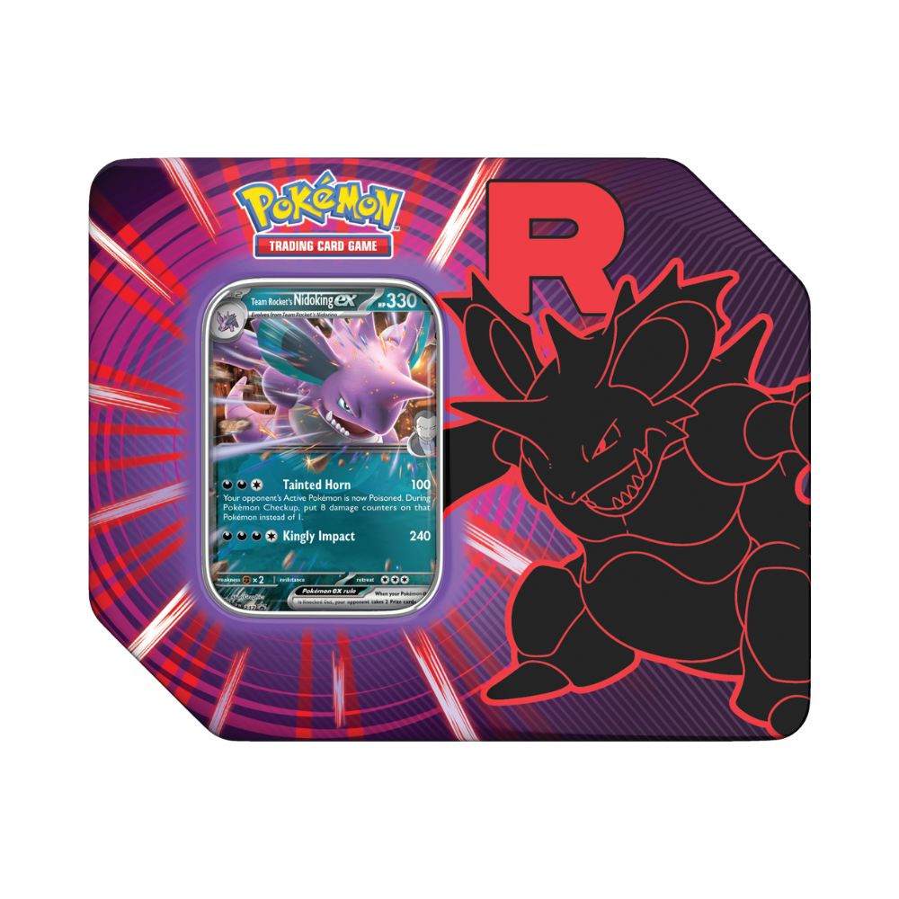 Pokémon Team Rocket Tin Box