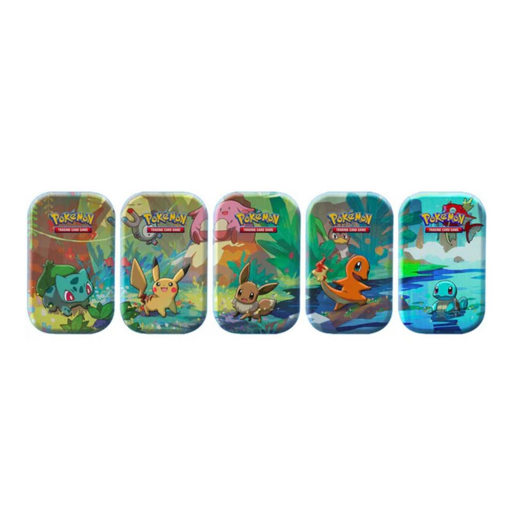 Pokémon Kanto Friends Mini Tin