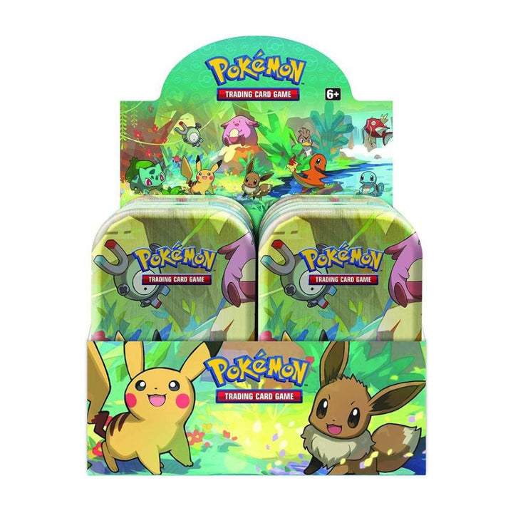 Pokémon Kanto Friends Mini Tin Display