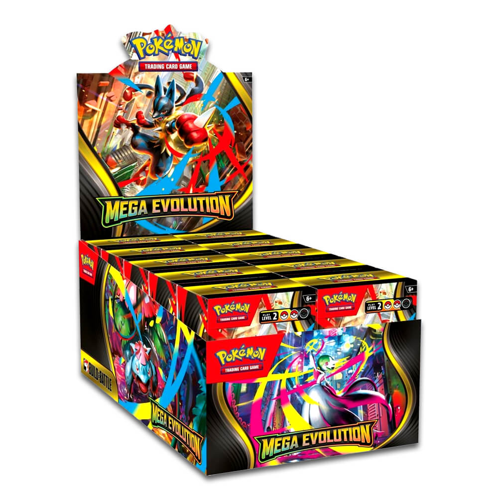 Pokémon - Mega Evolution Base Set - Build & Battle Box - Display de 10