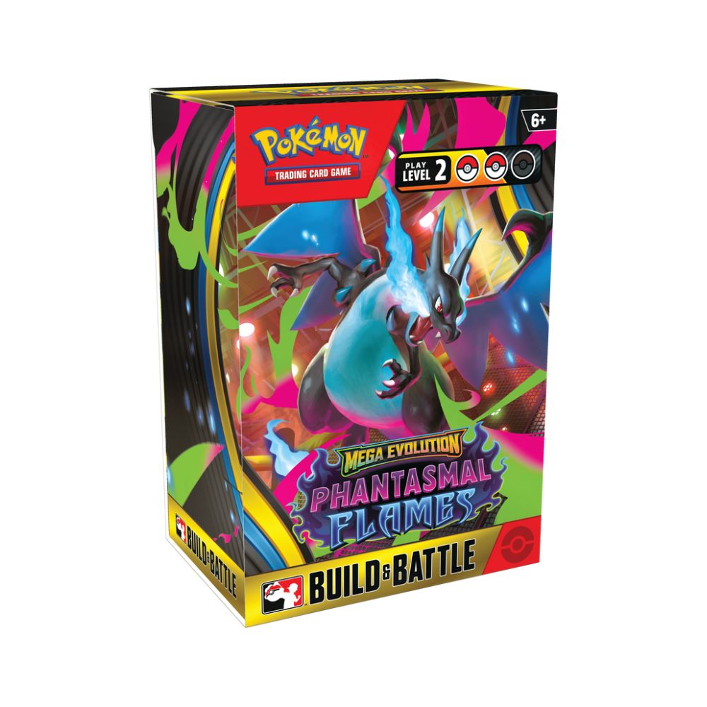 Pokémon - Mega Evolution Phantasmal Flames -  Build & Battle Box