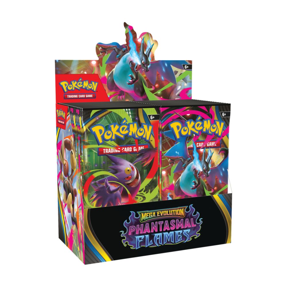 pokemon phantasmal flames booster box new sealed case Pokémon - Mega Evolution Phantasmal Flames - Booster Box