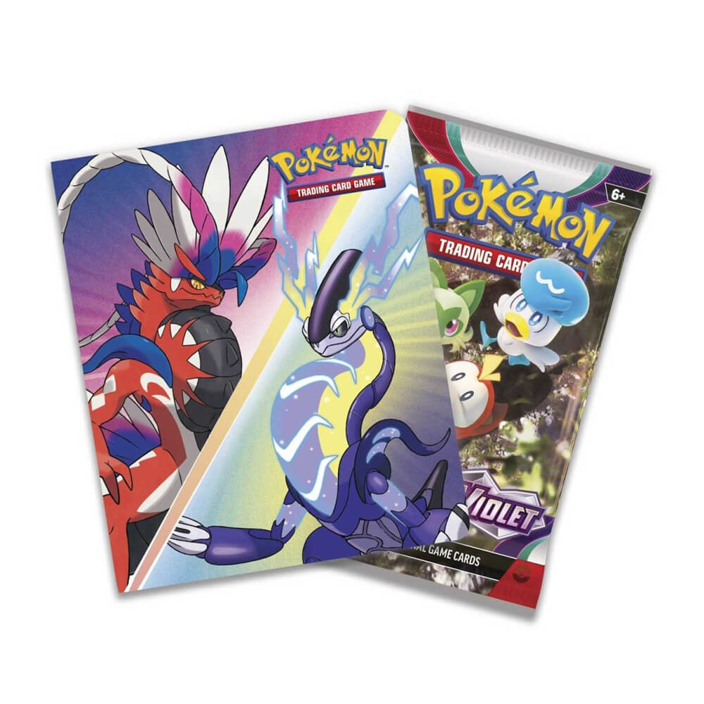 Pokmon Scarlet & Violet Mini Binder Portfolio Pokmon Scarlet & Violet Mini Binder Portfolio