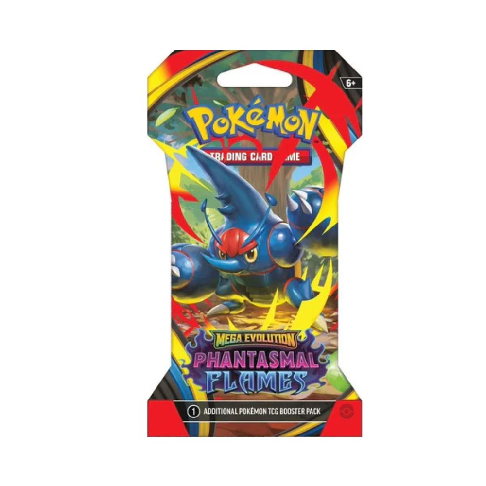 Pokmon - Mega Evolution Phantasmal Flames - Sleeved Pack - Sealed cas Pokmon - Mega Evolution Phantasmal Flames - Sleeved Pack - Sealed cas
