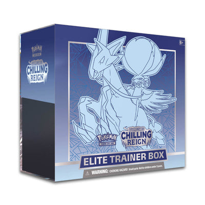 Pokémon Sword & Shield Chilling Reign Elite Trainer Box Ice Rider Calyrex