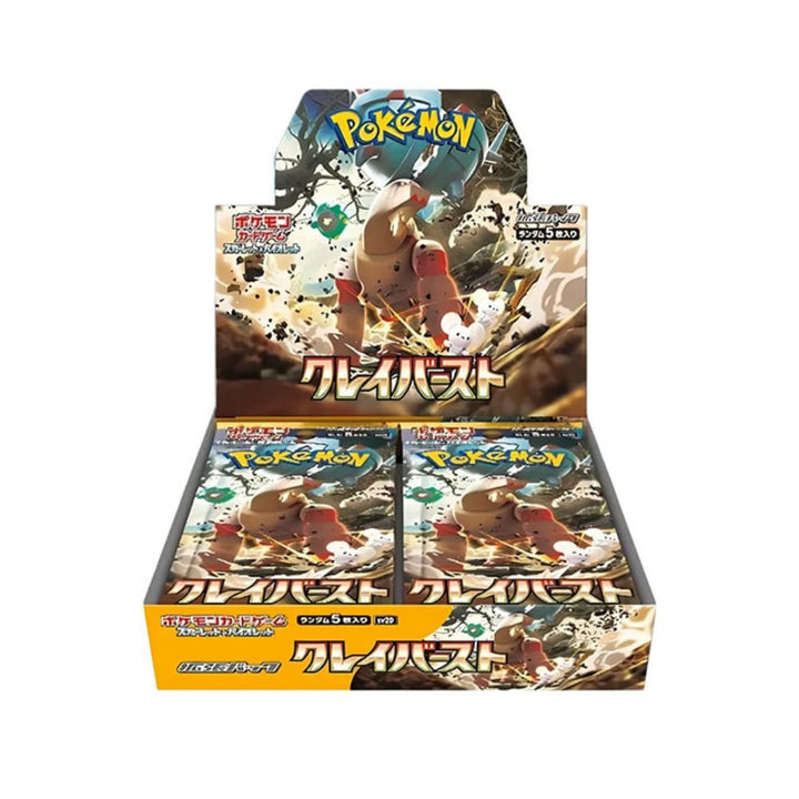 Pokémon Scarlet & Violet Clay Burst Booster Box (Japanese)