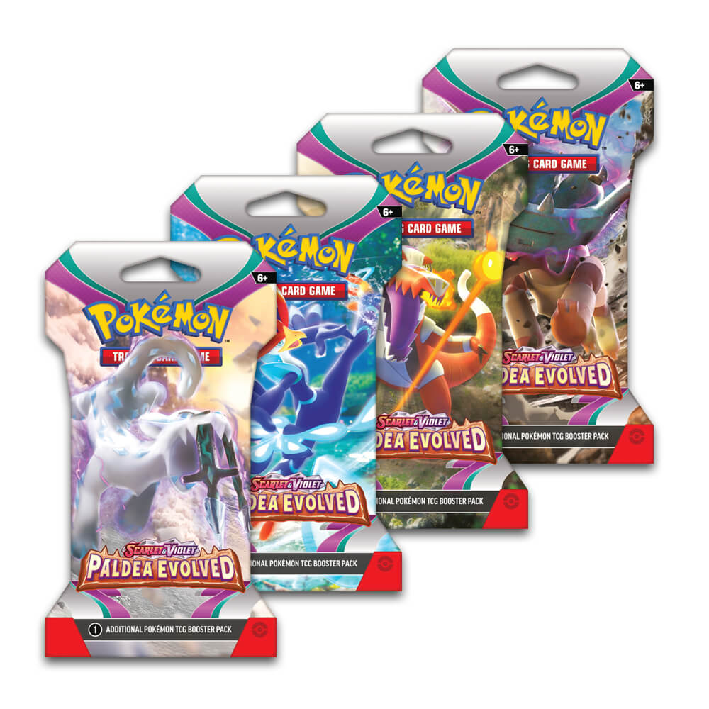 Pokémon Scarlet & Violet Paldea Evolved Sleeved Pack