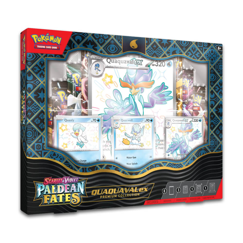 Pokémon Scarlet & Violet Paldean Fates EX Premium Collection - Quaquava