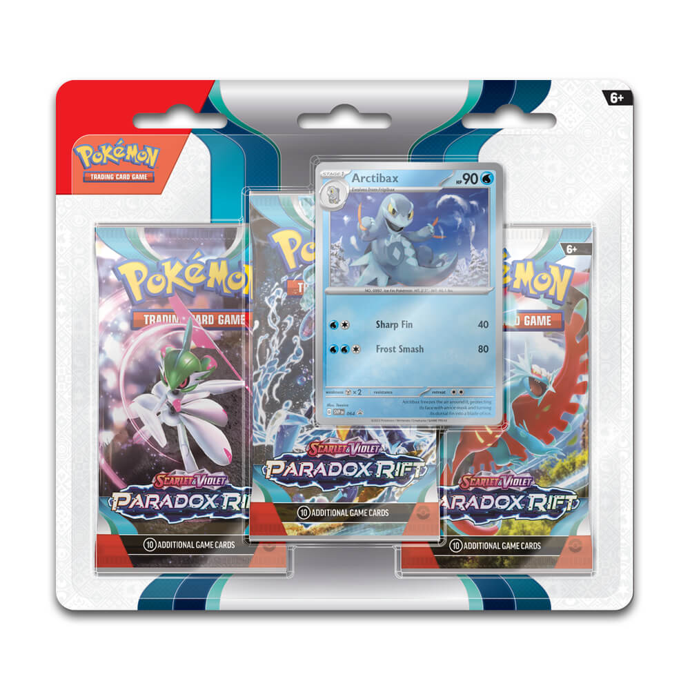 Pokémon Scarlet & Violet Paradox Rift 3 Pack Blister