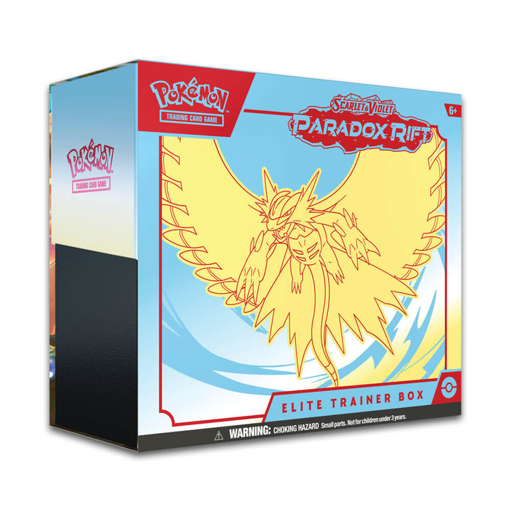 Pokémon Scarlet & Violet Paradox Rift Elite Trainer Box Roaring Moon