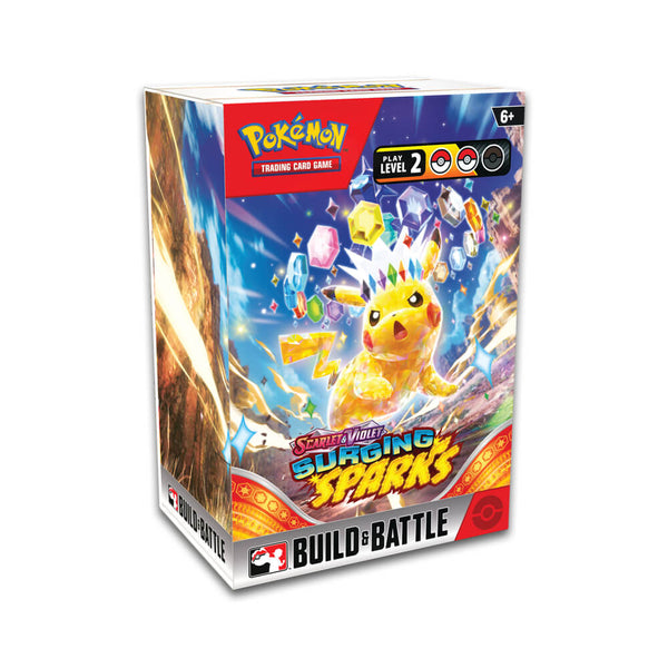 Pokémon Scarlet & Violet Surging Sparks Build & Battle Box