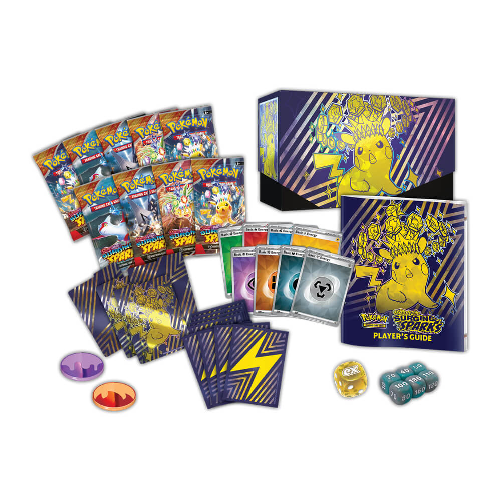 Pokmon Scarlet & Violet Surging Sparks Elite Trainer Box Pokmon Scarlet & Violet Surging Sparks Elite Trainer Box