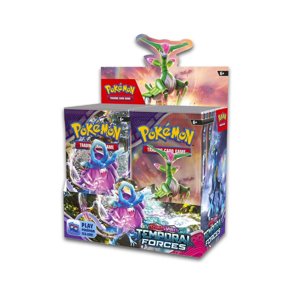 Précommande Pokémon Scarlet & Violet Temporal Forces Booster Box
