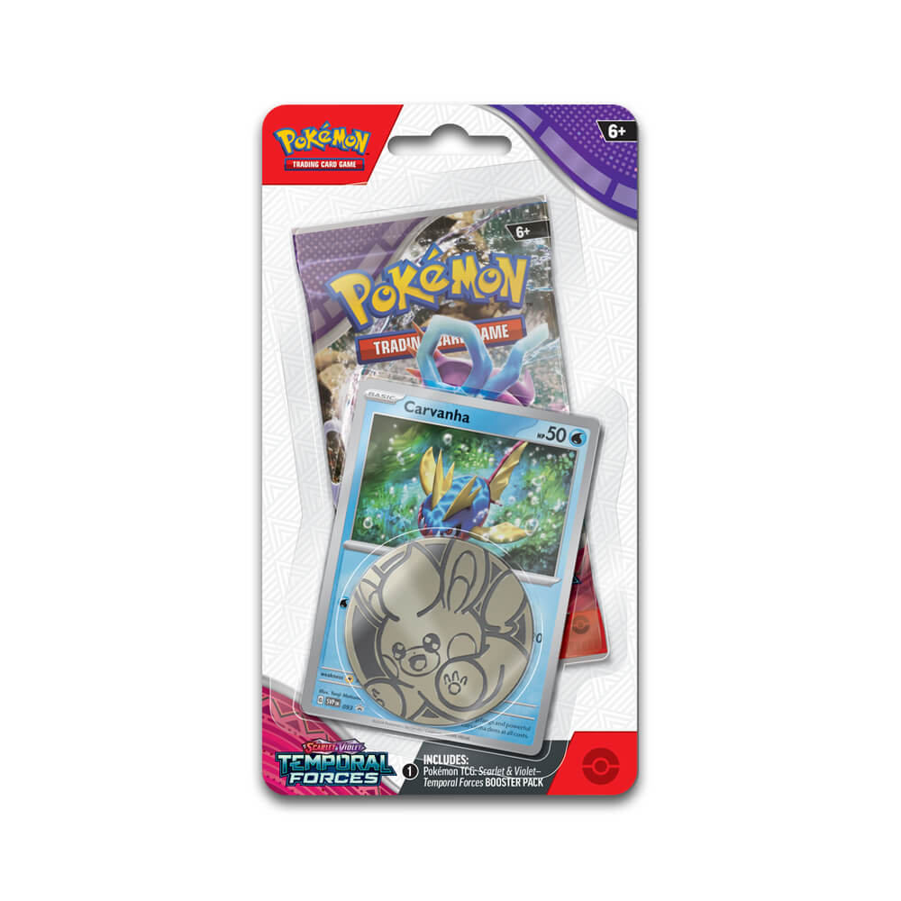 Pokémon Scarlet & Violet Temporal Forces Checklane Blister Pack