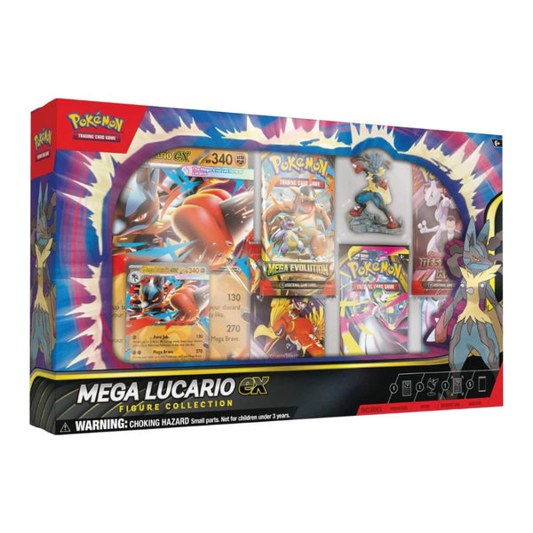Mega Lucario EX Figure Box メガルカリオ ポケモン Pokemon Mega Lucario Ex Figure Collection