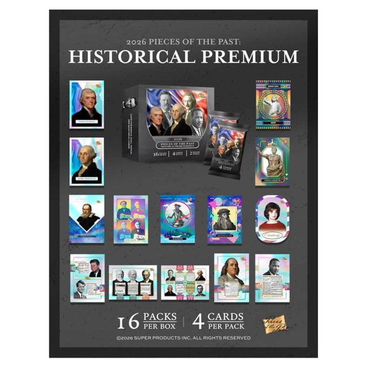 2026 Pieces Of The Past - Historical Premium Edition Box