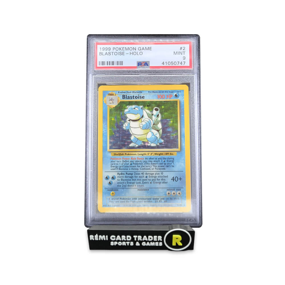 POKÉMON 1999 BLASTOISE (POKEMON GAME) #2 PSA MINT 9