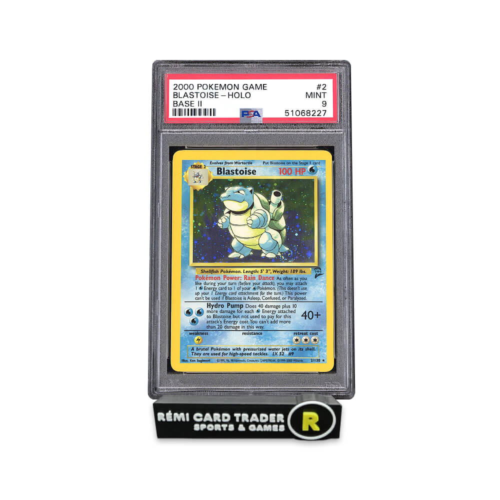 POKÉMON 2000 BLASTOISE (POKEMON GAME BASE II) #2 PSA MINT 9