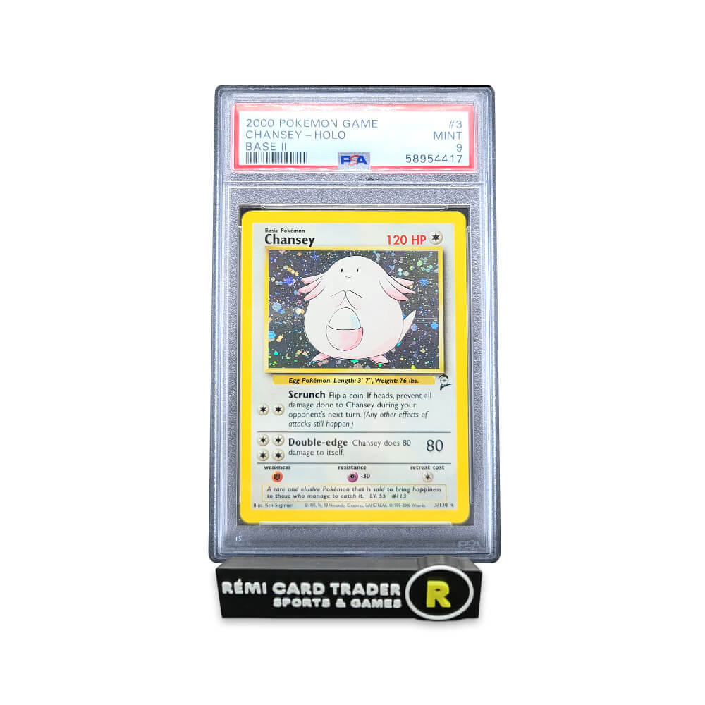 POKÉMON 2000 CHANSEY (POKEMON GAME BASE II) #3 PSA MINT 9