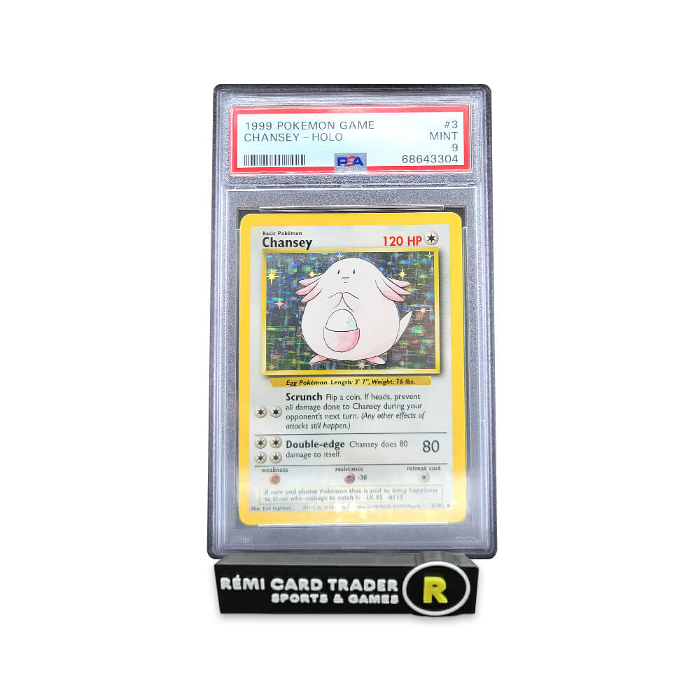 POKÉMON 1999 CHANSEY (POKEMON GAME) #3 PSA MINT 9