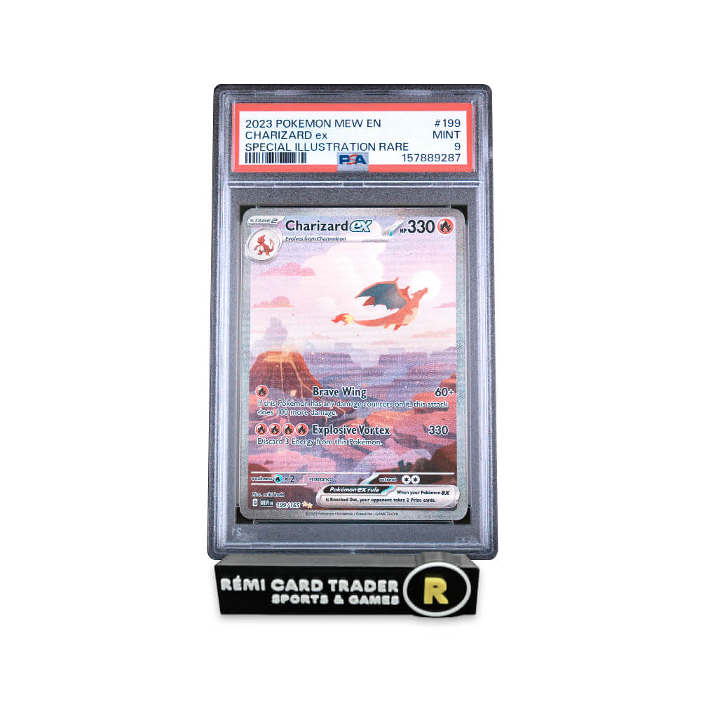 POKÉMON 2023 CHARIZARD EX (151) #199 PSA MINT 9