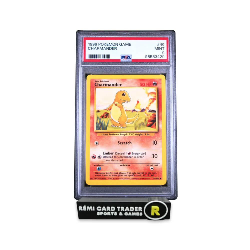 POKÉMON 1999 CHARMANDER (POKEMON GAME) #46 PSA MINT 9