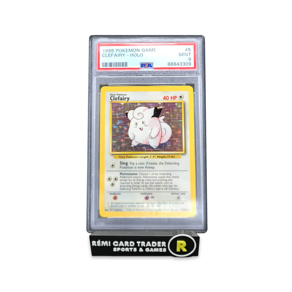 POKÉMON 1999 CLEFAIRY (POKEMON GAME) #5 PSA MINT 9