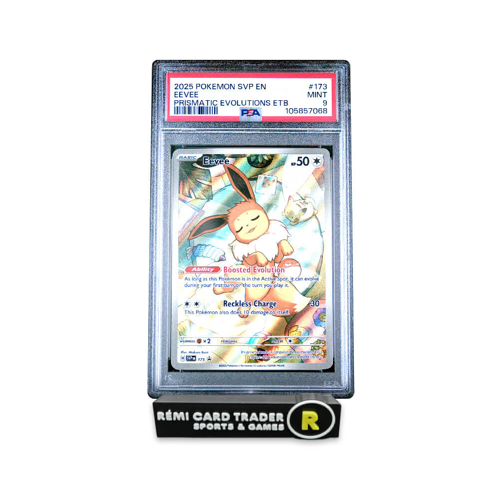 POKÉMON 2025 EEVEE (BLACK STAR PROMO) #173 PSA MINT 9