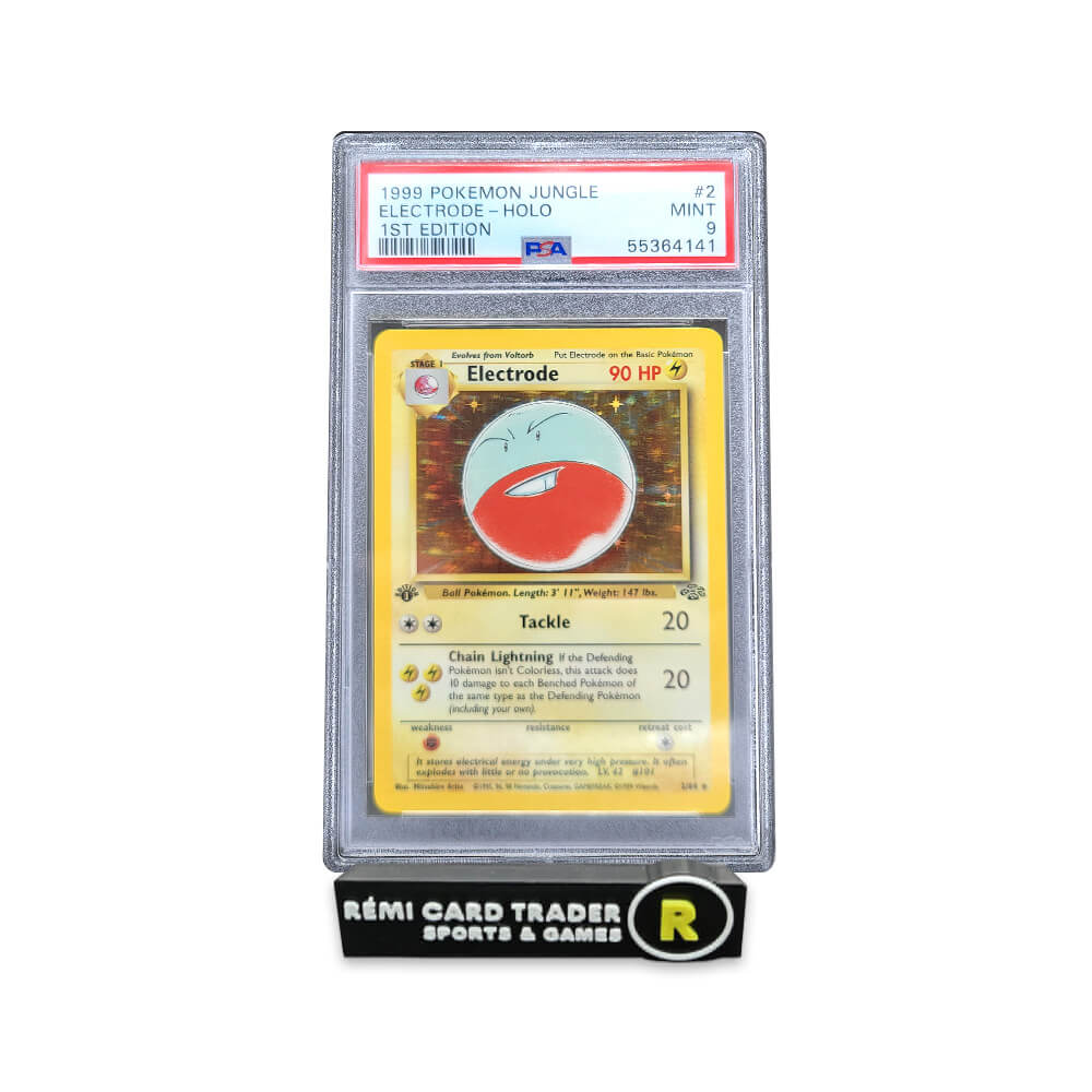 POKÉMON 1999 ELECTRODE (JUNGLE 1ST EDITION) #2 PSA MINT 9