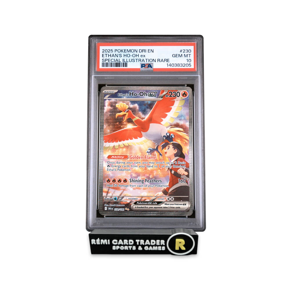 POKÉMON 2025 ETHAN'S HO-OH EX (DESTINED RIVALS) #230 PSA GEM MT 10