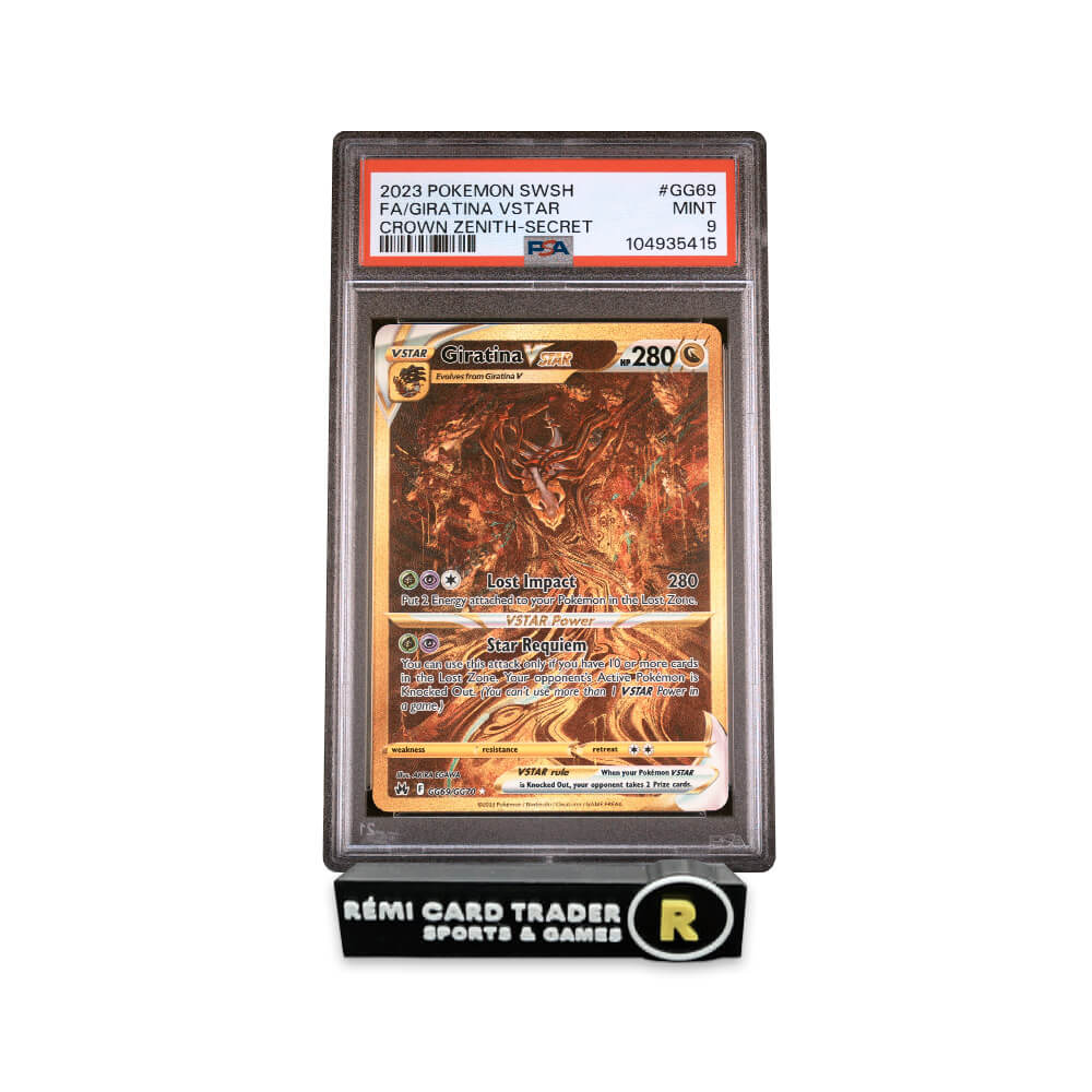 POKÉMON 2023 GIRATINA VSTAR (CROWN ZENITH) #GG69 PSA MINT 9