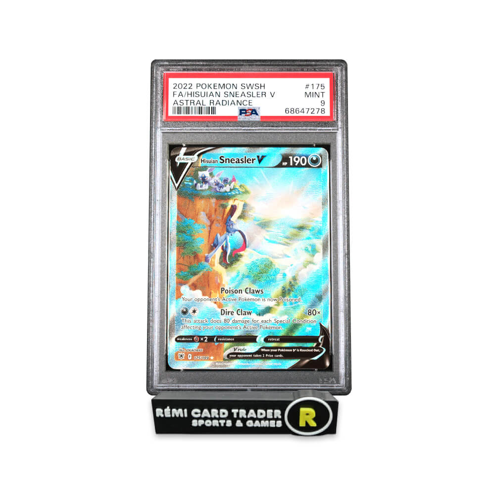 POKÉMON 2022 HISUIAN SNEASLER V (ASTRAL RADIANCE) #175 PSA MINT 9