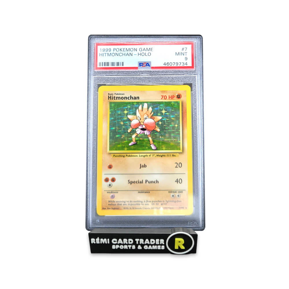 POKÉMON 1999 HITMONCHAN (POKEMON GAME) #7 PSA MINT 9