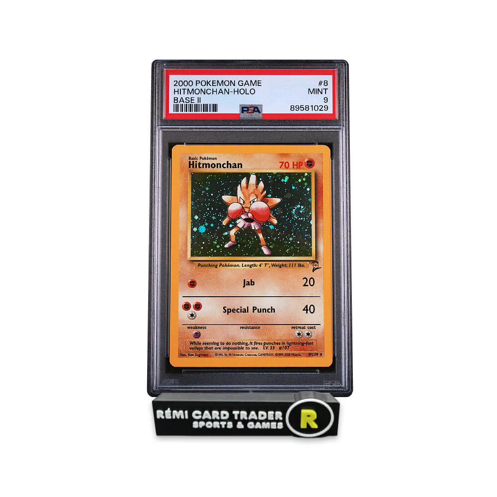 POKÉMON 2000 HITMONCHAN (POKEMON GAME BASE II) #8 PSA MINT 9