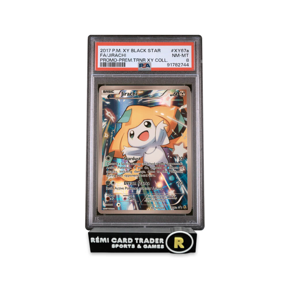 POKÉMON 2017 JIRACHI (XY BLACK STAR PROMO) #XY67A PSA NM-MT 8