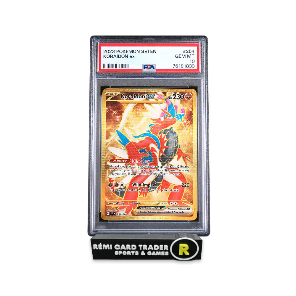 POKÉMON 2023 KORAIDON EX (SCARLET & VIOLET) #254 PSA GEM MT 10