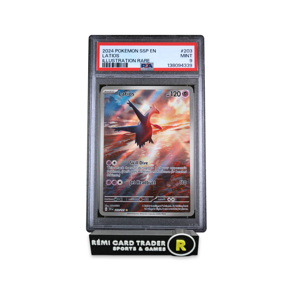 POKÉMON 2024 LATIOS (SURGING SPARKS) #203 PSA MINT 9