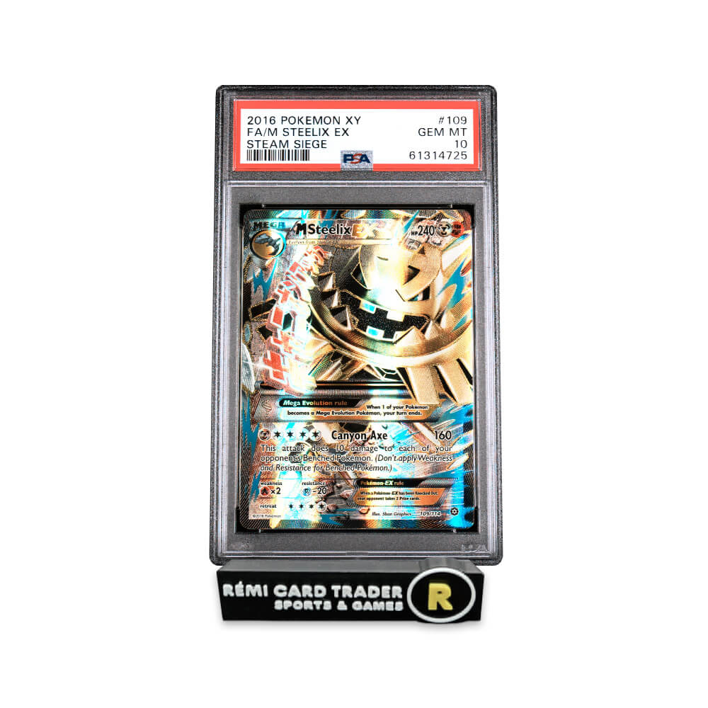 POKÉMON 2016 M STEELIX (XY STEAM SIEGE) #109 PSA GEM MT 10
